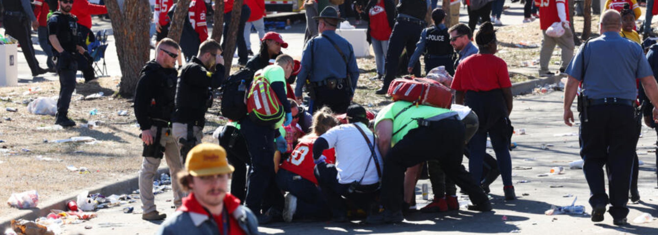 1 Dead 21 Injured in Kansas City Parade Shooting
